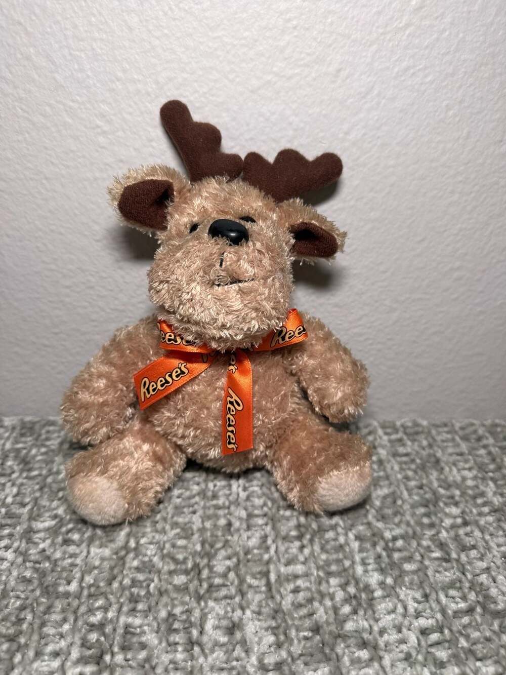 Reese's Brown Reindeer Moose Plush Stuffed Animal